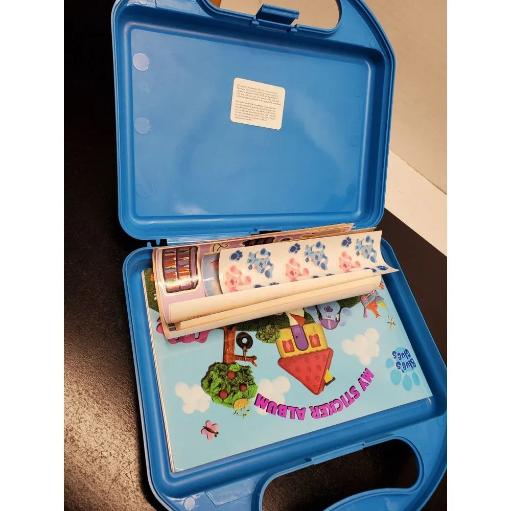 Original Viacom Nickelodeon‎ Blue's Clues Sticker Treasure Kit - Unused - CIB